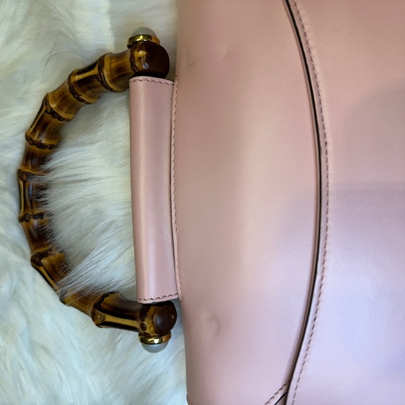 STUNNING RARE LIMITED EDITION JAPAN EXCLUSIVE Gucci Bamboo 3 Way Bag - Picture 13 of 17